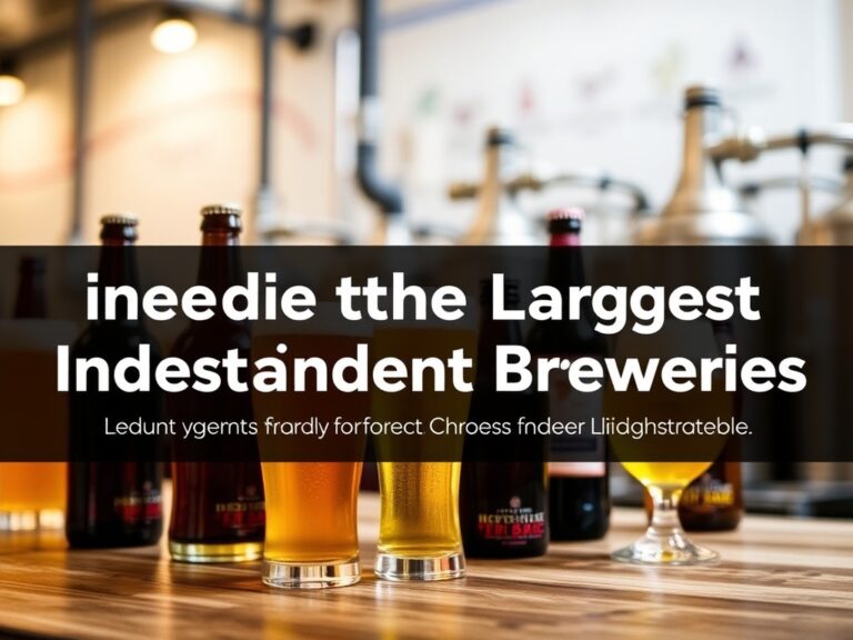 Inside the World of the Largest Independent Breweries: How They Are Shaping Tomorrow’s Beer Landscape