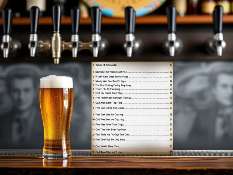 Elevate Your Drinking Experience: Why Craft Beer on Tap Is the Ultimate Choice for Flavor and Freshness