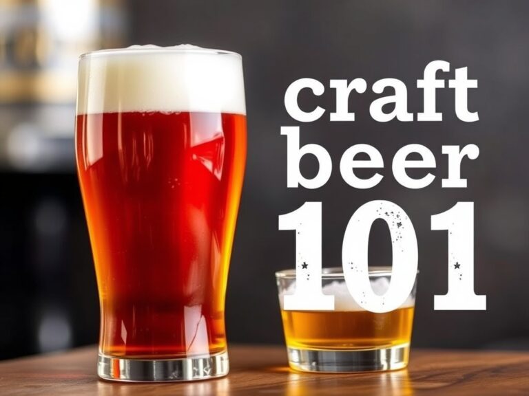 Craft Beer 101: Master the Art of Tasting, Brewing, and Choosing the Perfect Pint