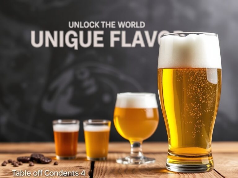 Unlock the World of Unique Flavors: Exploring the Different Types of Craft Beer You Need to Try