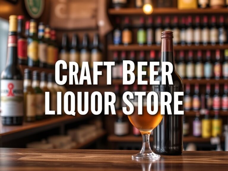 Find the Best Craft Beer Liquor Store Near Me: Your Local Guide to Fresh Pours and Unique Flavors