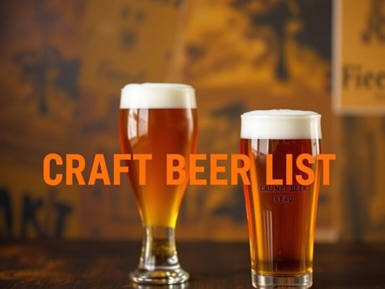 Unlock the Ultimate Craft Beer List: Your Guide to Exploring Hidden Flavors and Top Breweries