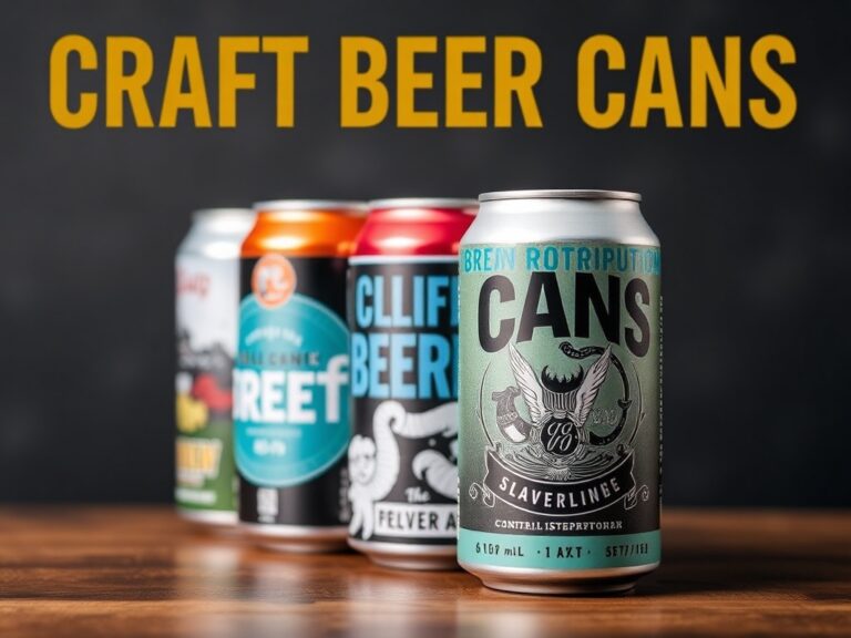 Craft Beer Cans Revolution: How Innovative Designs and Eco-Friendly Packaging Are Changing Your Drinking Experience