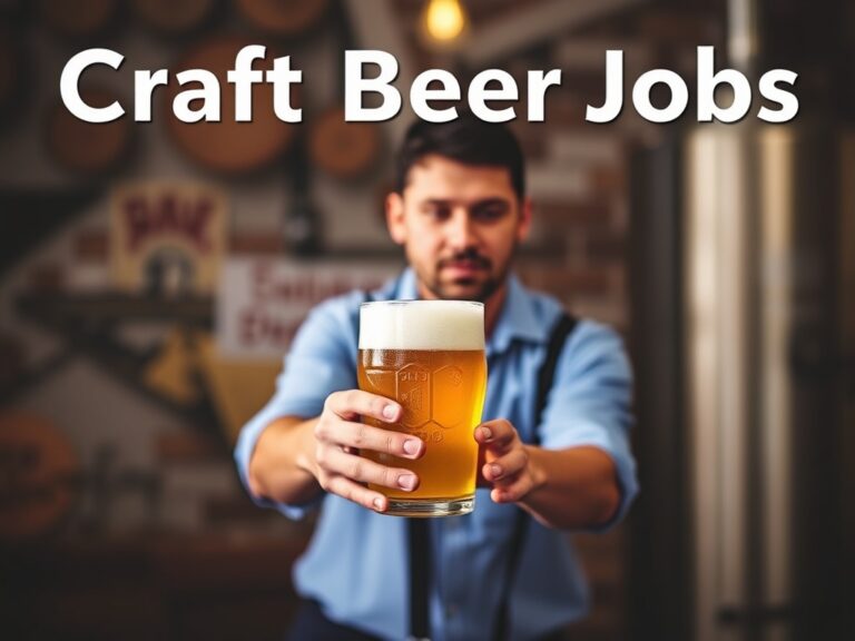 Unlock Your Dream Career with Craft Beer Jobs: Turn Passion into Profit in the Growing Brewery Industry