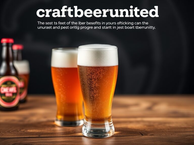 craftbeerunited: Unlock Exclusive Benefits and Join a Thriving Global Craft Beer Movement