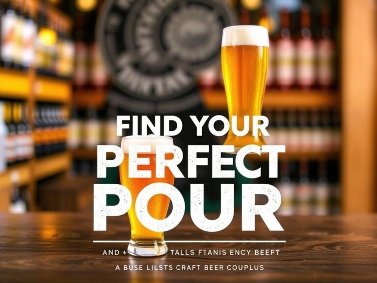 Find Your Perfect Pour: The Ultimate Craft Beer Shop Guide for Connoisseurs and Newcomers Alike